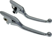Drag Specialties Narrow Lever Set For Harley Davidson FLDE 1750 2018-2020 - Chrome