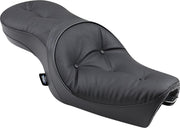 Drag Specialties Low-Profile Touring Seat For Harley Davidson XL 1200 C 2004-2020 Pillow - Black