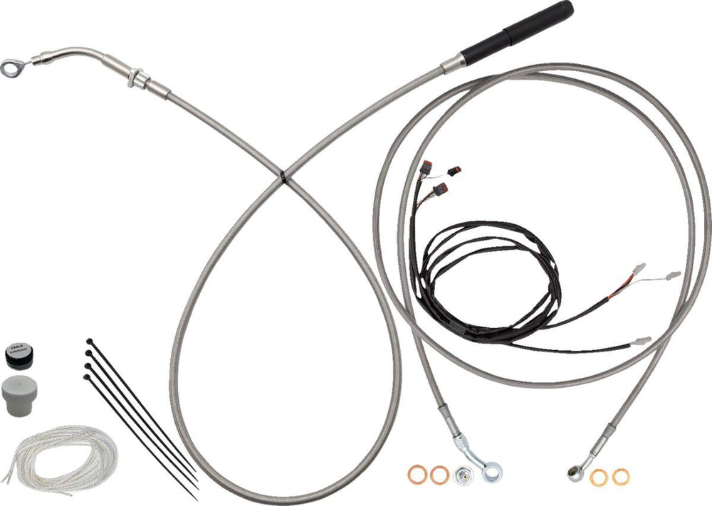 Fat Baggers Inc. EZ Install Kit For Harley Davidson FLH 1868 2021 25.5cm (10") - Polished