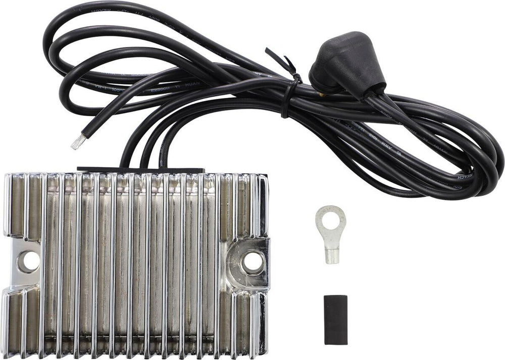 Drag Specialties Premium Voltage Regulator For Harley Davidson FLST 1340 1987-1988 - Chrome