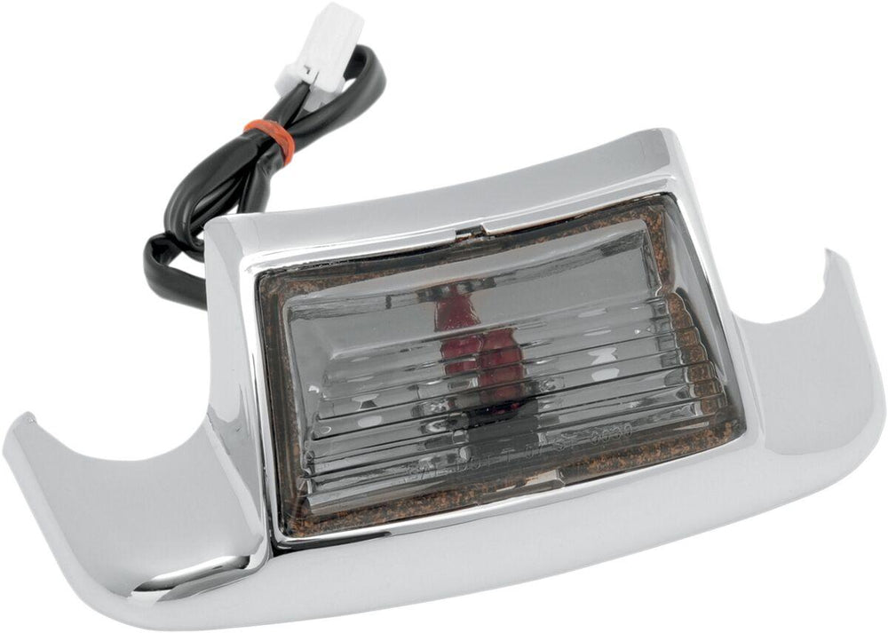 Drag Specialties Rear Fender Tip Light For Harley Davidson FLHR 1450 1999-2003 - Smoke