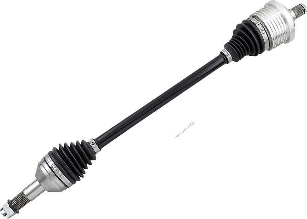Moose Racing Heavy Duty CV Axle Kit For Can Am Maverick 1000 R EFI 4X4 2013-2015 Fits Rear Left Or Right - Black/Chrome