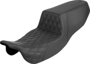 Saddlemen Step Up Front Lattice Seat For Harley Davidson FLRT 1690 Freewheeler 2015-2016 - Black