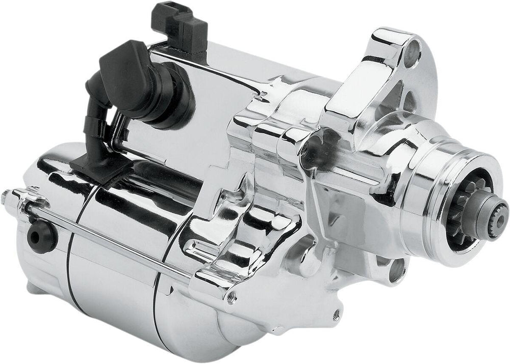 Drag Specialties 1.4 kW High-Performance Starter Motor For Harley Davidson FLD 1690 2012-2013 - Chrome
