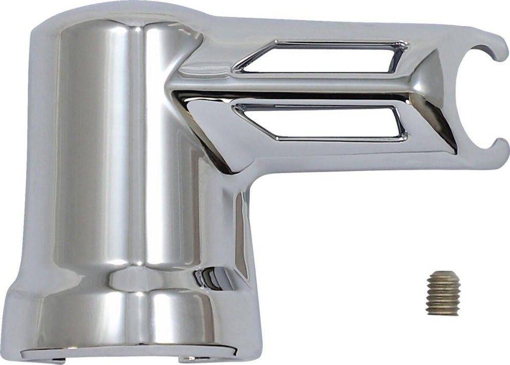 Ciro Fuel Line Fitting Cover For Harley Davidson FLD 1690 2012-2013 - Chrome
