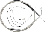 Magnum Shielding High-Efficiency  Stainless Clutch Cable For Harley Davidson FLH 1868 2021 182.5 cm (71-3 4") - Polished