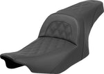 Saddlemen Slim Lattice Stitched Seat For Harley Davidson FLHX 1923 2024-2026 - Black