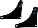 Drag Specialties Sissy Bar Side Plates For Harley Davidson FLS 1690 2012-2016 - Black
