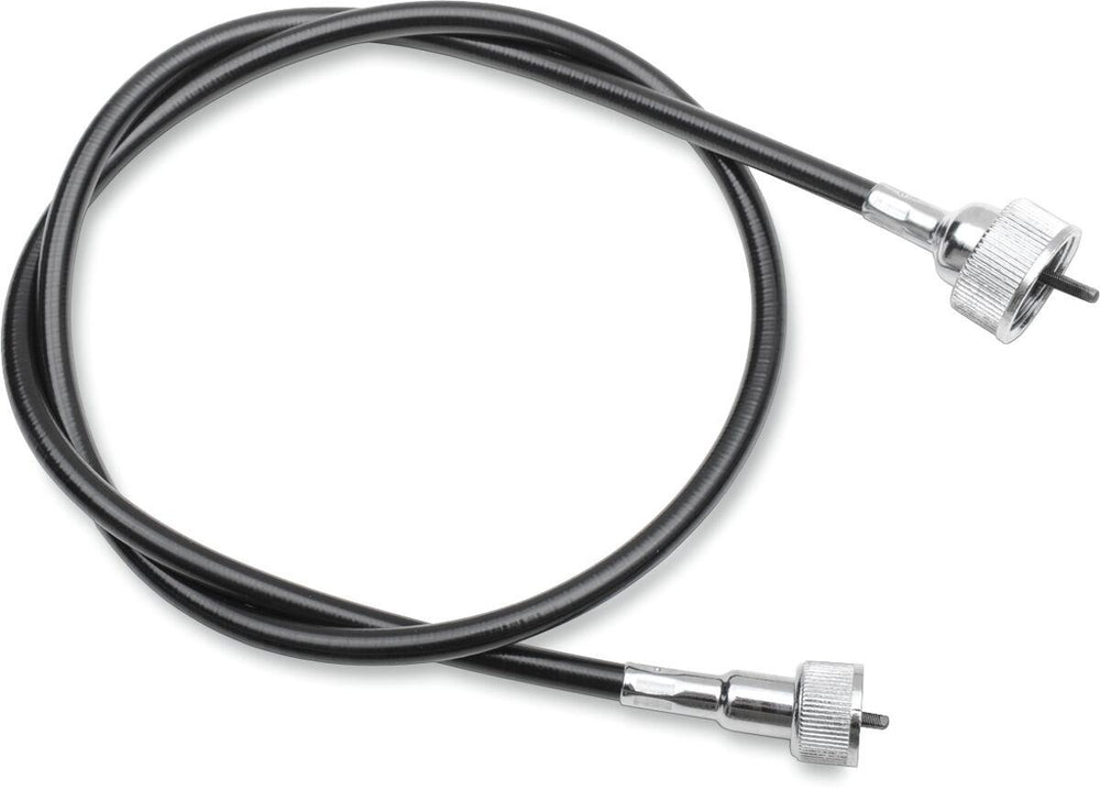 Drag Specialties Front-Wheel Drive Speedometer Cable For Harley Davidson FLST 1340 1987 - Black