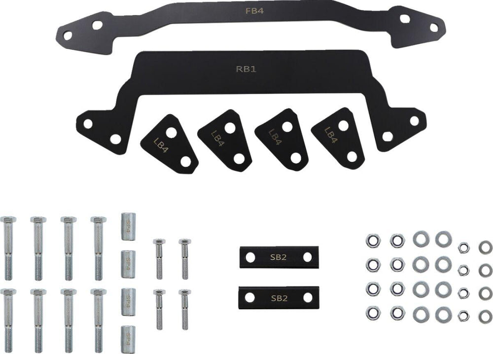 Demon Lift Kit For Kawasaki KVF650 4X4 2005-2012 - Powder-Coated