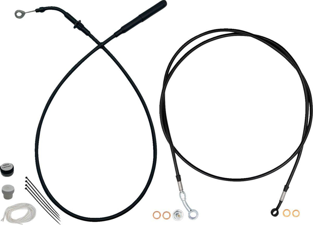 Fat Baggers Inc. EZ Install Kit For Harley Davidson FLTRK 1868 2021-2024 35.5cm (14") - Black