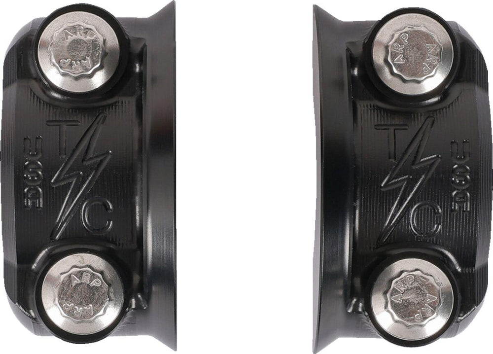 Thrashin Supply Co Speedway Perch Clamp Kit For Harley Davidson FLD 1690 2012-2013 - Black