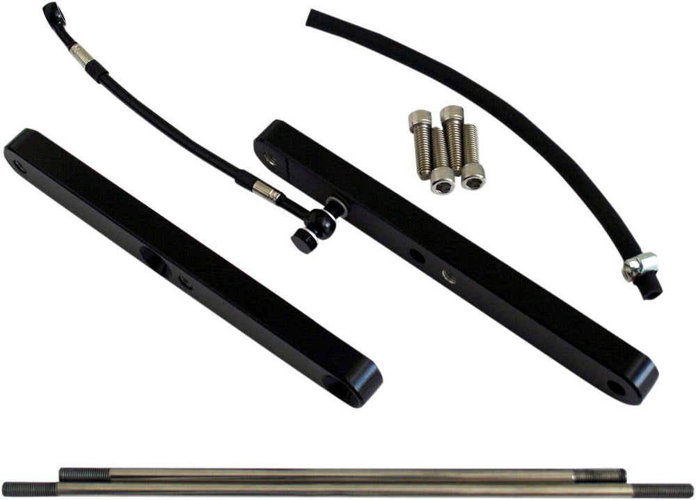 Accutronix +4" Forward Control Extension Kit For Victory Gunner 106 2015-2017 - Powder-Coated