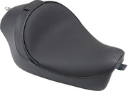 Drag Specialties Backrest Compatible Solo Seat For Harley Davidson XL 1200 C 2004-2020 Smooth - Black