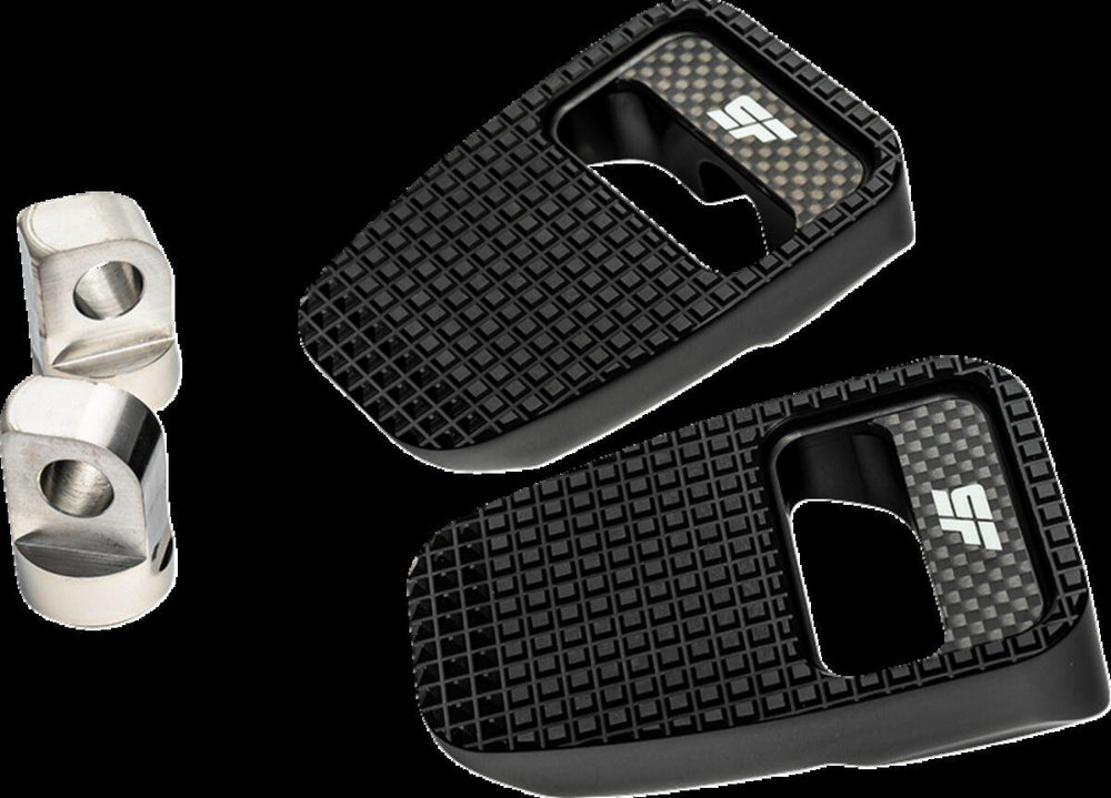 Slyfox Foot Pegs For Harley Davidson E 1000 1936-1952 - Black
