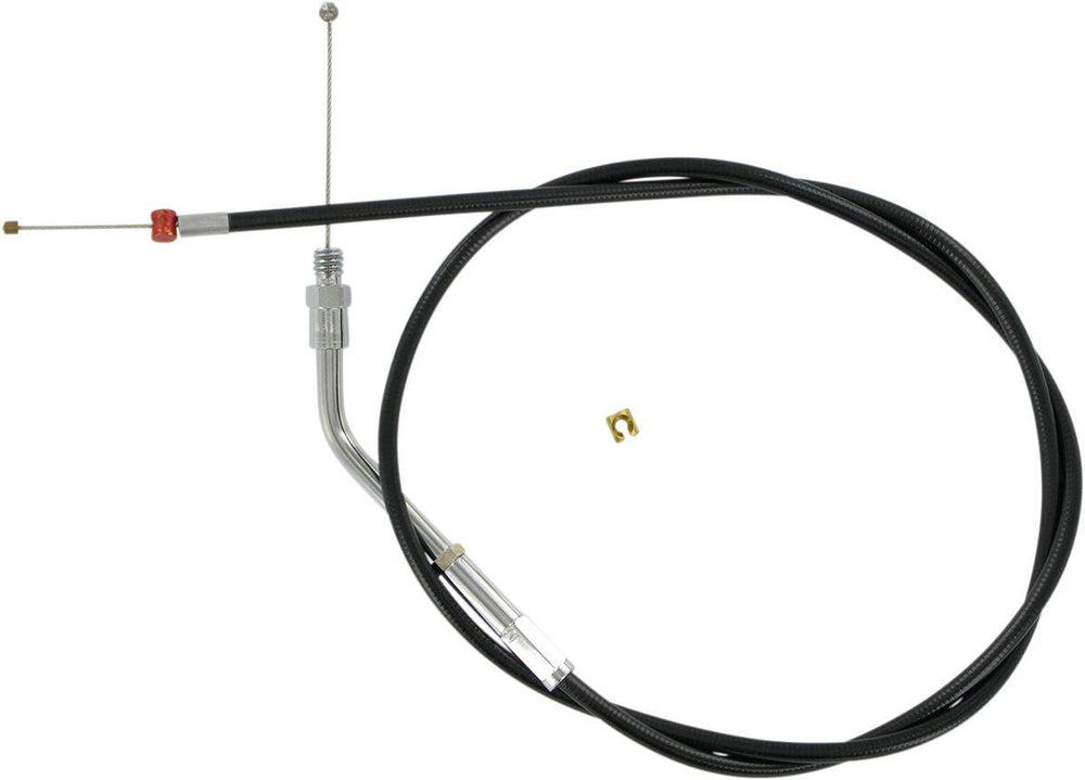 Barnett  Vinyl Throttle Idle Cable For Harley Davidson FLH 1340 1981-1984 84 cm (33") - Black