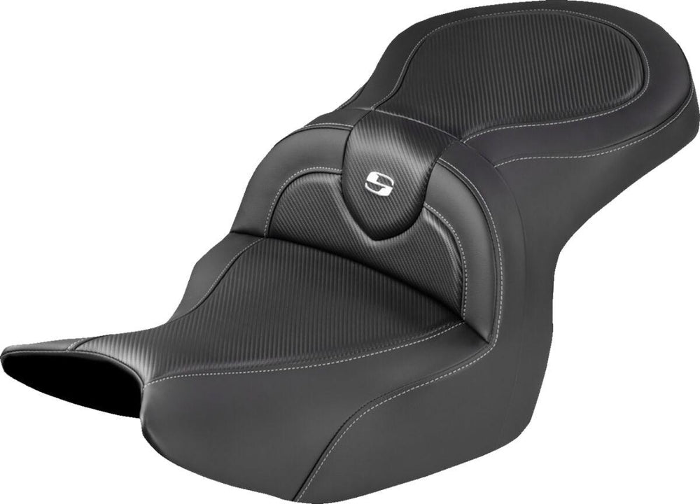 Saddlemen Roadsofa Seat For Honda GL 1800 ABS 2018-2021 Carbon Fiber - Black