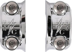 Thrashin Supply Co Speedway Perch Clamp Kit For Harley Davidson FLD 1690 2012-2013 - Chrome