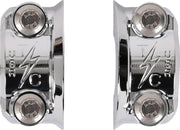 Thrashin Supply Co Speedway Perch Clamp Kit For Harley Davidson FLD 1690 2012-2013 - Chrome