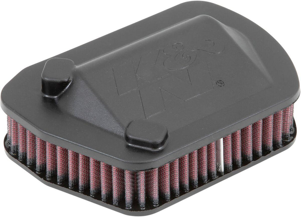 K&N High Flow Air Filter For Yamaha SCR 950 2017-2021 - Black Red