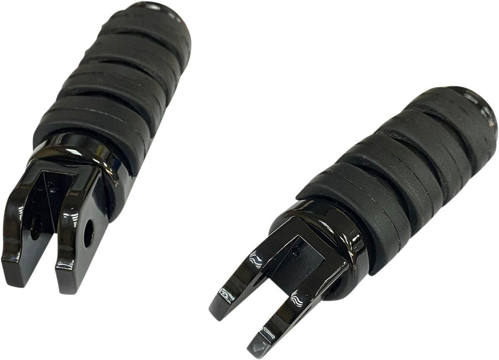 Drag Specialties FML Foot Pegs For Harley Davidson FLDE 1750 2018-2020 - Black