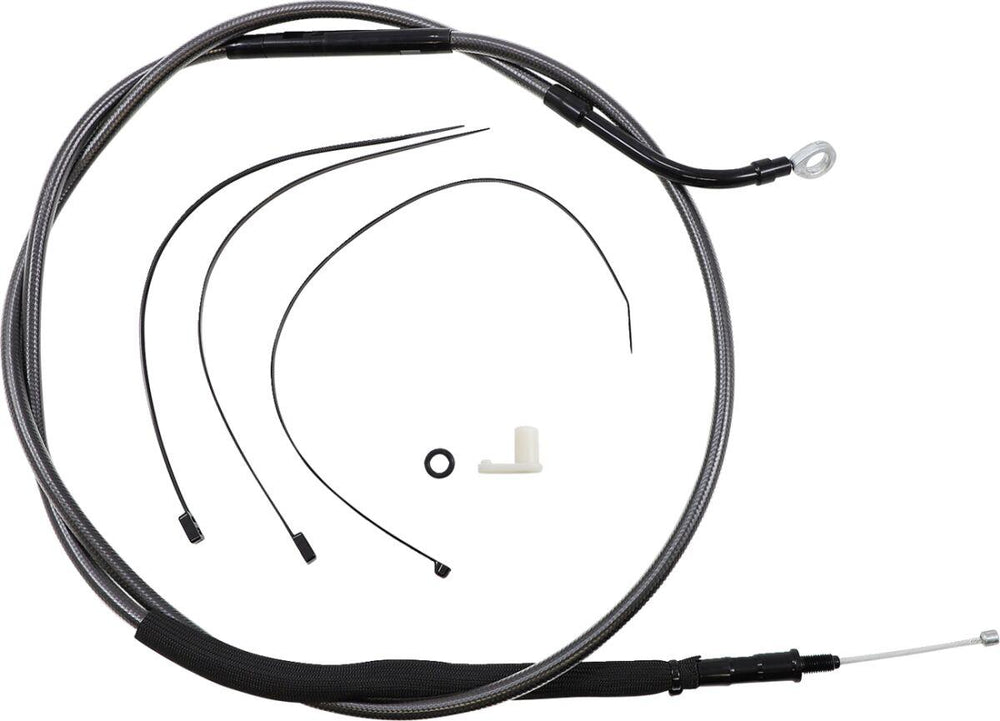 Magnum Shielding  Pearl Clutch Cable For Harley Davidson FLH 1868 2021 177 cm (69-3 4") - Black