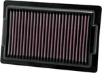 K&N High Flow Air Filter For Yamaha VMX 1700 2009-2016 - Black Red