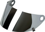 Biltwell Gringo S Helmet Gen 2 Flat Shield - Chrome Mirror