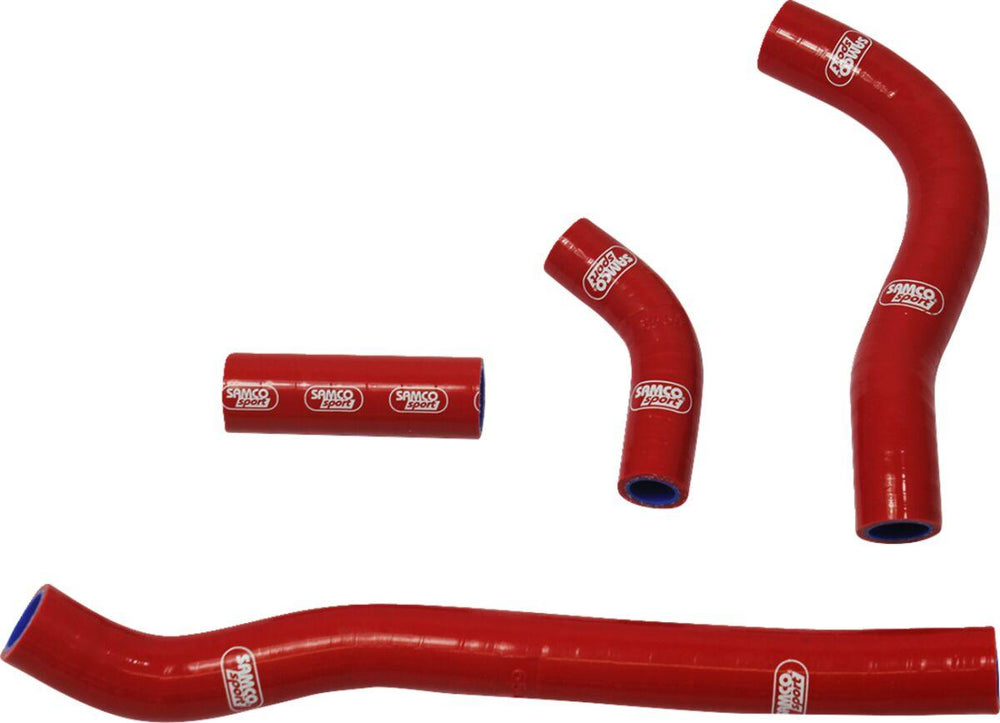 Samco Race Fit Radiator Hose Kit For Honda CRF250R 2022-2023 - Red