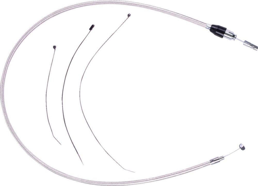 Magnum Shielding Quick Connect Clutch Cable For Harley Davidson FLHX 1923 2024-2026 99 cm (39") - Silver