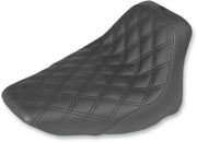 Saddlemen Renegade Lattice Stitch Solo Seat For Harley Davidson FLSTC1450 2006 - Black