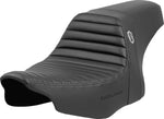 Saddlemen Pro Series SDC Performance Black Gripper Lumbar Grip Seat For Harley Davidson FLHX 1923 2024-2026 - Black