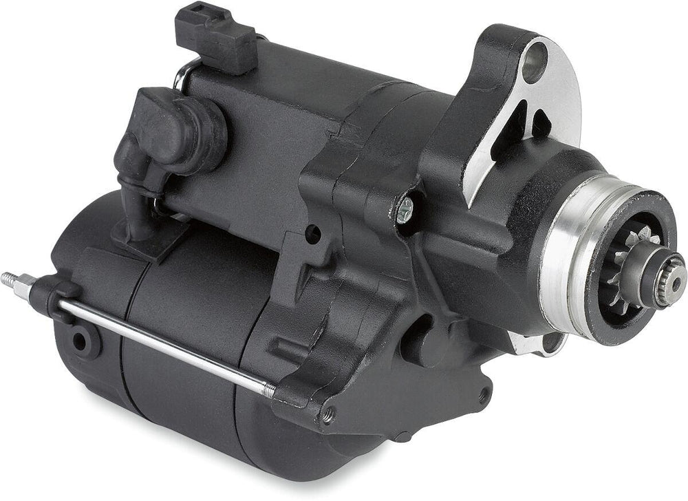Drag Specialties 1.4 kW High-Performance Starter Motor For Harley Davidson FLD 1690 2012-2013 - Black