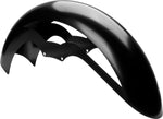 Klock Werks Hugger Ventana Fender For Harley Davidson FLH 1868 ABS 2021 40.6 cm (16")/43.18 cm (17")/45.72 cm (18")/48.26 cm (19") Front - Black