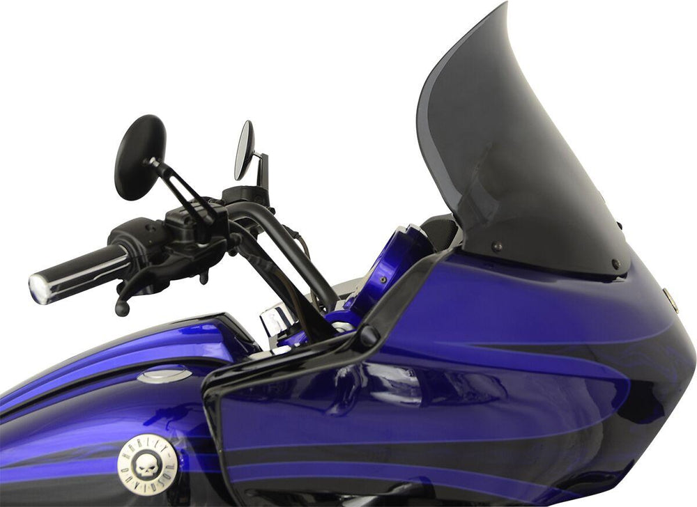 Klock Werks Flare Windshield For Harley Davidson FLTR 1450 35.5 cm (14") - Dark Smoke