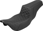 Saddlemen Step Up Tri-Gripper Gripper Seat For Harley Davidson FLH 1868 ABS 2021 - Black