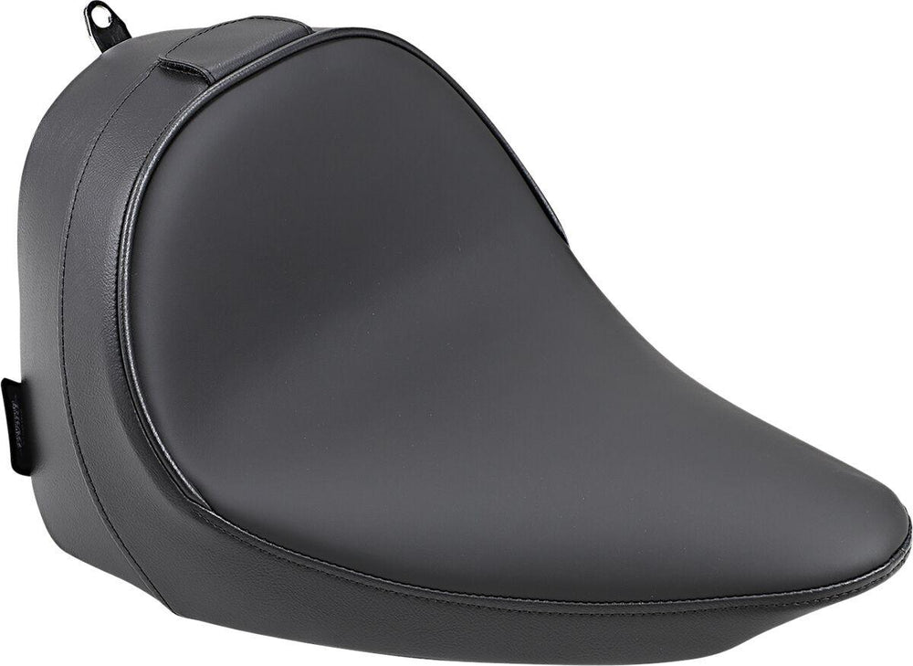 Drag Specialties Backrest Compatible Smooth Solo Seat For Harley Davidson FLS 1690 2012-2016 - Black