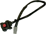 K&S Kill Switch For Yamaha TTR230 2011-2014 - Black/Red