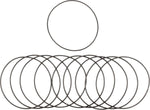James Derby/Inspection Cover Seal Kit For Harley Davidson FLST 1340 1987-1990