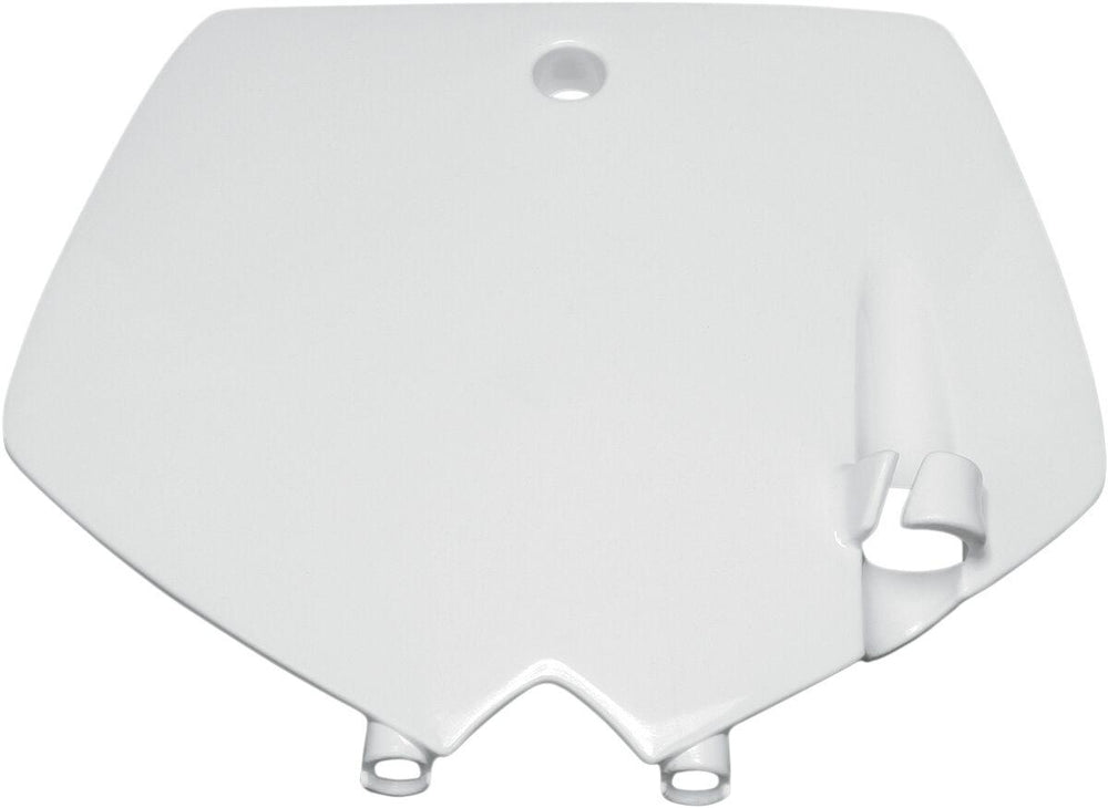 UFO Front Number Board For KTM  SX65 2002-2008 - White