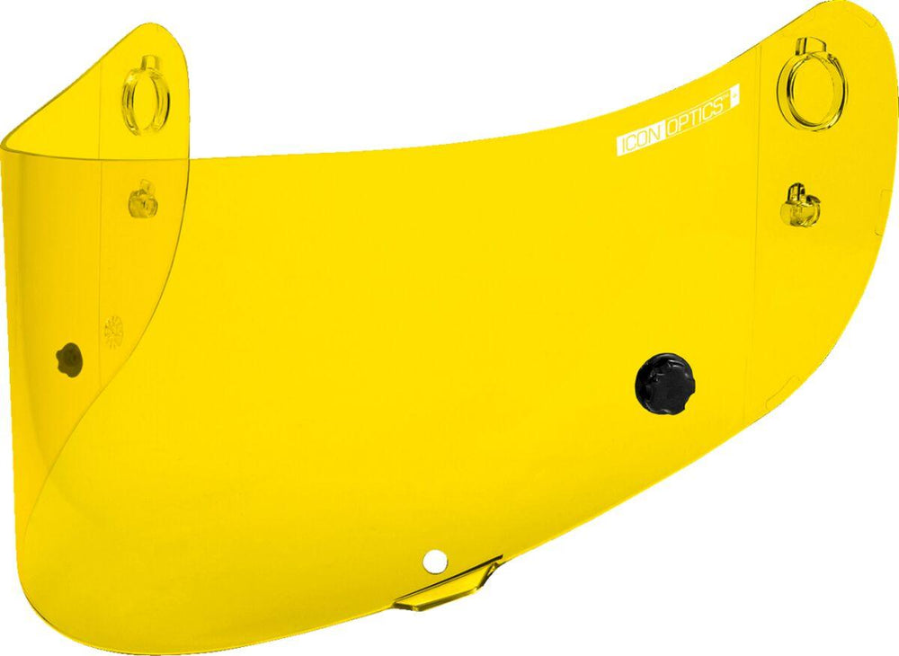 Icon Airframe Pro Airform Helmet 22.06 Optics Tracshield - Yellow