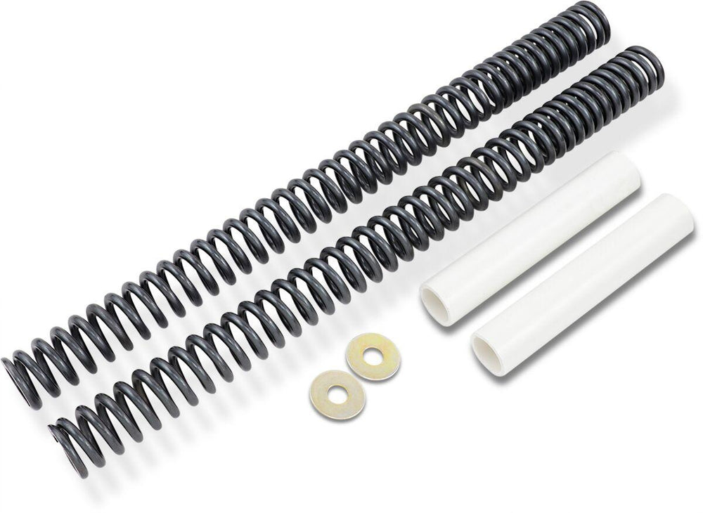 Progressive Suspension Fork Springs For Harley Davidson FL 1200 1949-1977 - Black