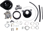 S&S Cycle Super E Carburettor with Stealth Air Cleaner Kit For Harley Davidson FLH Electra Glide 1984-1985 - Black