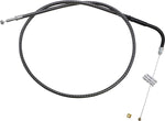 Magnum Shielding KarbonFibr Braided Throttle Idle Cable For Harley Davidson FLS 1690 2012-2015 78 cm (30-3 4") - Carbon Fiber Silver