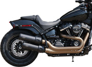 S&S Cycle Grand National  Silencers For Harley Davidson FXFB 1750 2018-2019 - Black Ceramic