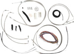 LA Choppers Handlebar Cable/Brake Hose Kit For Harley Davidson FLDE 1750 ABS 2018-2020 Standard - Clear-Coated