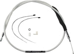 Magnum Shielding Sterling Chromite II Clutch Cable For Harley Davidson FLDE 1750 2018-2020 164.5 cm (64-11 16") - Chrome
