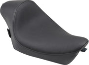 Drag Specialties Cafe-Style Solo Seat For Harley Davidson XL 1200 C 2010-2020 Smooth - Black