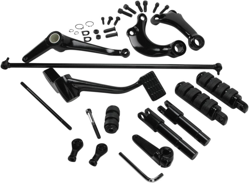 Drag Specialties Forward Control Kit For Harley Davidson XL 1200 C 2004-2013 - Black
