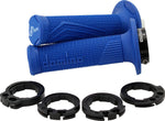 Domino D100 D-Lock Double Cable Grips - Blue